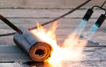 The Blythe asphalt flat roofing repairs